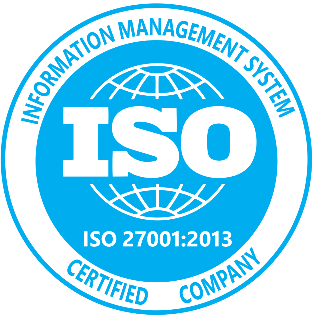 ISO 27001 Certified Company