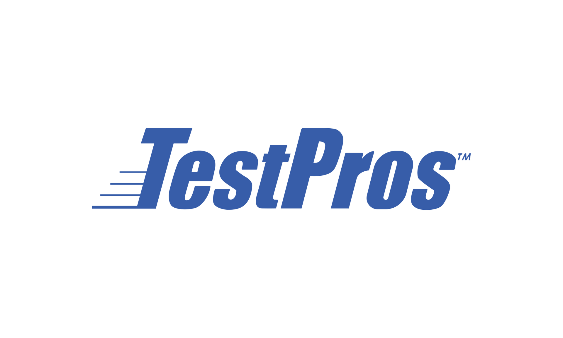 TestPros logo in blue