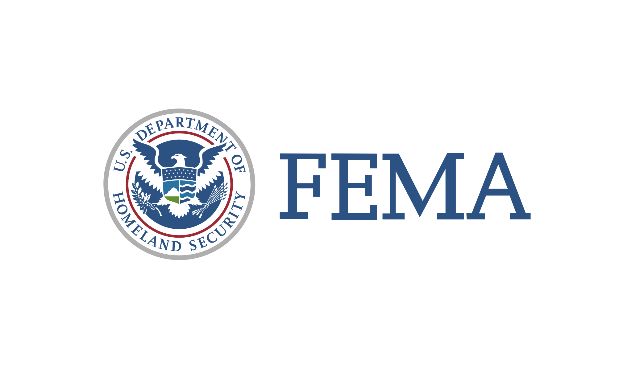 Logos for the U.S. DHS and FEMA