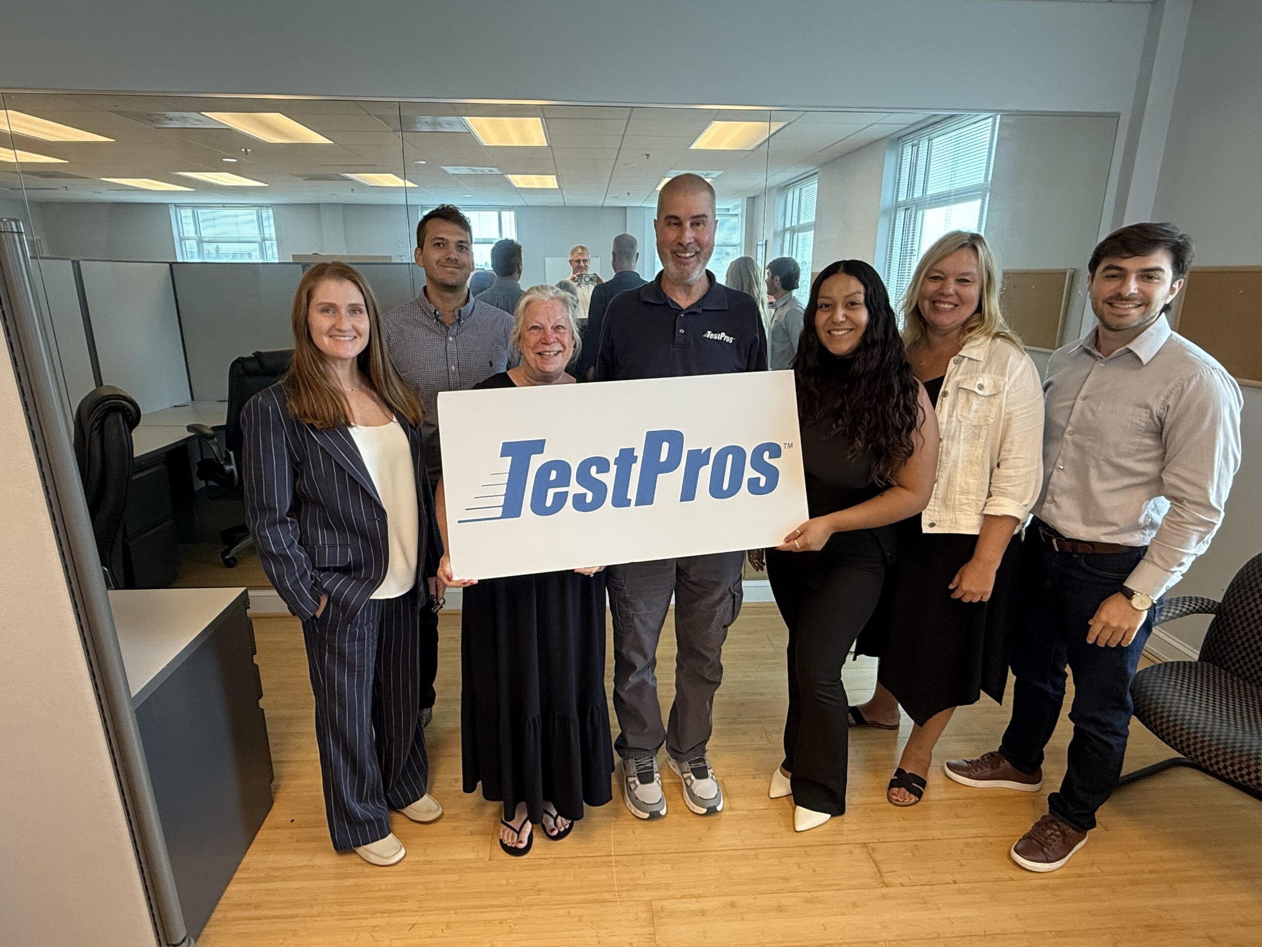 Members of TestPros Leadership Team at HQ office