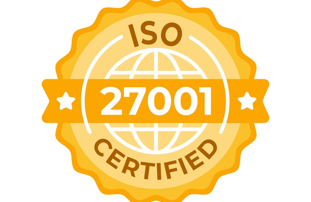 iso 27001 certified emblem orange emblem for ISO 27001 certified